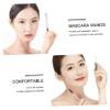 Didiseaon 15sets Portable Crystal Wand Mascara Brush Eyelash Brush Kit Solid Flexible Eyelash Applicators Makeup Tool for Travel Daily Use view 3