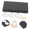 Didiseaon Empty Eyeshadow Palette with Mirror Lightweight Makeup Storage Tray for Round Pans Includes Aluminum Pans and Double-sided Adhesive Beauty Enthusiasts view 3