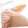 FOMIYES 300pcs Hair Removal Wax Sticks for Nose Eyebrows Pack Gentle Wooden Sticks for Skincare Travel view 3