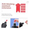 SOESFOUFU 100pcs Eyelash Extensions Supplies Bottle Blocking Needles Lash Extension Glue Nozzle Glue Bottle Pin Tools view 3