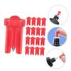 SOESFOUFU 100pcs Eyelash Extensions Supplies Bottle Blocking Needles Lash Extension Glue Nozzle Glue Bottle Pin Tools view 4