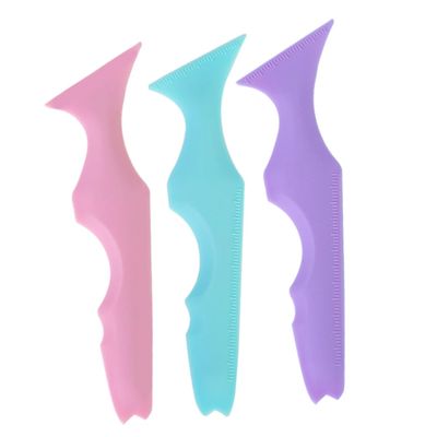 Didiseaon 3pcs Silicone Eyeliner Stencils Reusable Makeup Tool for Precise Eyeliner Application Eyebrow Aid Beauty Accessory in and