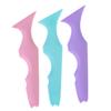 Didiseaon 3pcs Silicone Eyeliner Stencils Reusable Makeup Tool for Precise Eyeliner Application Eyebrow Aid Beauty Accessory in and view 1
