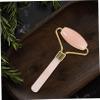 MERRYHAPY Jade Facial Roller Massager Neck Face Massager Tool Facial Massage Tool for Women Ergonomic Handle view 3