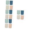 TEHAUX 16pcs Rolling Cart Hanging Cup Storage Organizer for Beauty Supplies Bucket Space-saving Hanging Storage Bin view 1