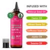 Botanic Hearth Hair Oil for Hair Growth | Strengthening Dry, Frizzy, Damaged Hair & Scalp Treatment | No Parabens or Harmful Sulfates | All Hair Types | Hibiscus Silk Protein Hair Oil - 6.7 Fl Oz view 2