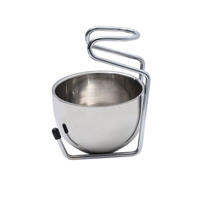 OSOLADY Stainless Steel Shaving Set Stand and Bowl Elegant Men Grooming Kit for Wet Shaving