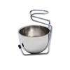 OSOLADY Stainless Steel Shaving Set Stand and Bowl Elegant Men Grooming Kit for Wet Shaving view 1