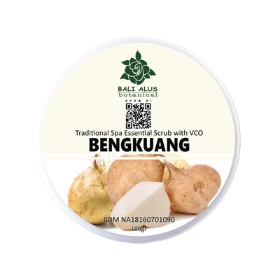 Bali Alus Lulur Scrub Cream Bengkuang, 100 gram (Pack of 2)