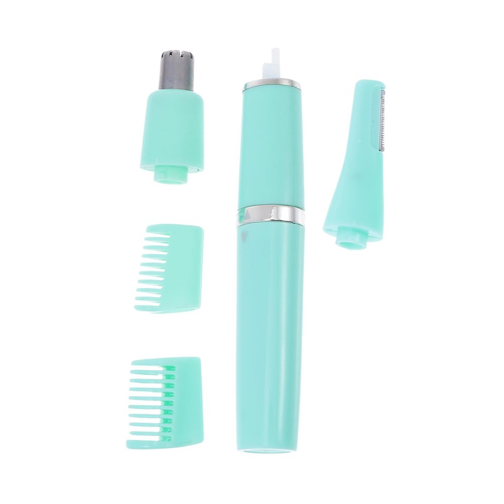 SOESFOUFU Eyebrow Trimmer and Hair Removal Machine Painless Facial Hair Remover for Eyebrows Nose Legs and More with Protective Cover and Combs No Battery Required