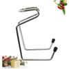 OSOLADY Durable Alloy Shaving Brush Rack Stand for Safety Razor Compact Design Keeps Brushes Dry and Grooming and Bathroom Organization view 2