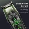 BJFSEAFN Beard Trimmer for Men, Beard Trimmer, Built-in Trimmer, Trimmer for Beard, Beard,and Stubble, Rechargeable Lithium Power Supply, Washable, Detachable Blade view 2