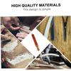 OSOLADY Cowhide Leather Double-layer Razor Strop for Sharpening Straight Razors Professional Barber Use Easy to Hang with Buckle Design Smooth Shaving Blade Enhancement view 4