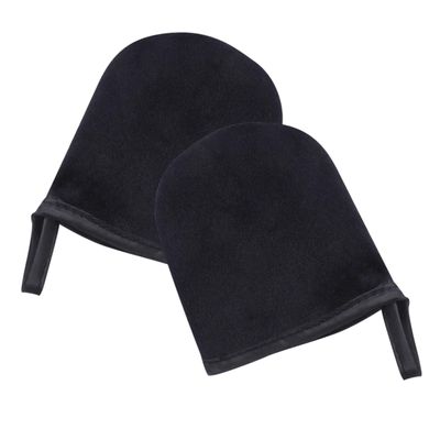 Didiseaon 2pcs Mini Self Tanning Mitt Applicators Reusable Beach Gloves for Streak Lotion and Mousse Application for Delicate Areas Like Face and Elbows