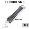 Ingrown Nail Clippers Slanted Curved Ingrown Toenail Clippers Stainless Steel Angled Nail Clippers for Thick Toenails Ingrown Toenail Remover Ingrown Toenail Removal Kit for Seniors Men Women view 2