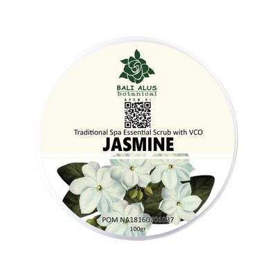 Bali Alus Lulur Scrub Cream Jasmine, 100 gram (Pack of 2)