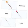 OSOLADY Fan-shaped Makeup Applicators 3pcs Brush Set for Blending Highlighting and Blush Women's Beauty Tools view 2