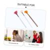 OSOLADY Fan-shaped Makeup Applicators 3pcs Brush Set for Blending Highlighting and Blush Women's Beauty Tools view 3