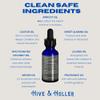 Hive & Holler Beard Oil for Men - Outdoors: Bergamot, Sandalwood, Pine- Premium Beard Care Oil - Natural Ingredients for Healthy Beard Growth, Softening, and Itch Relief - 1 fl oz view 2