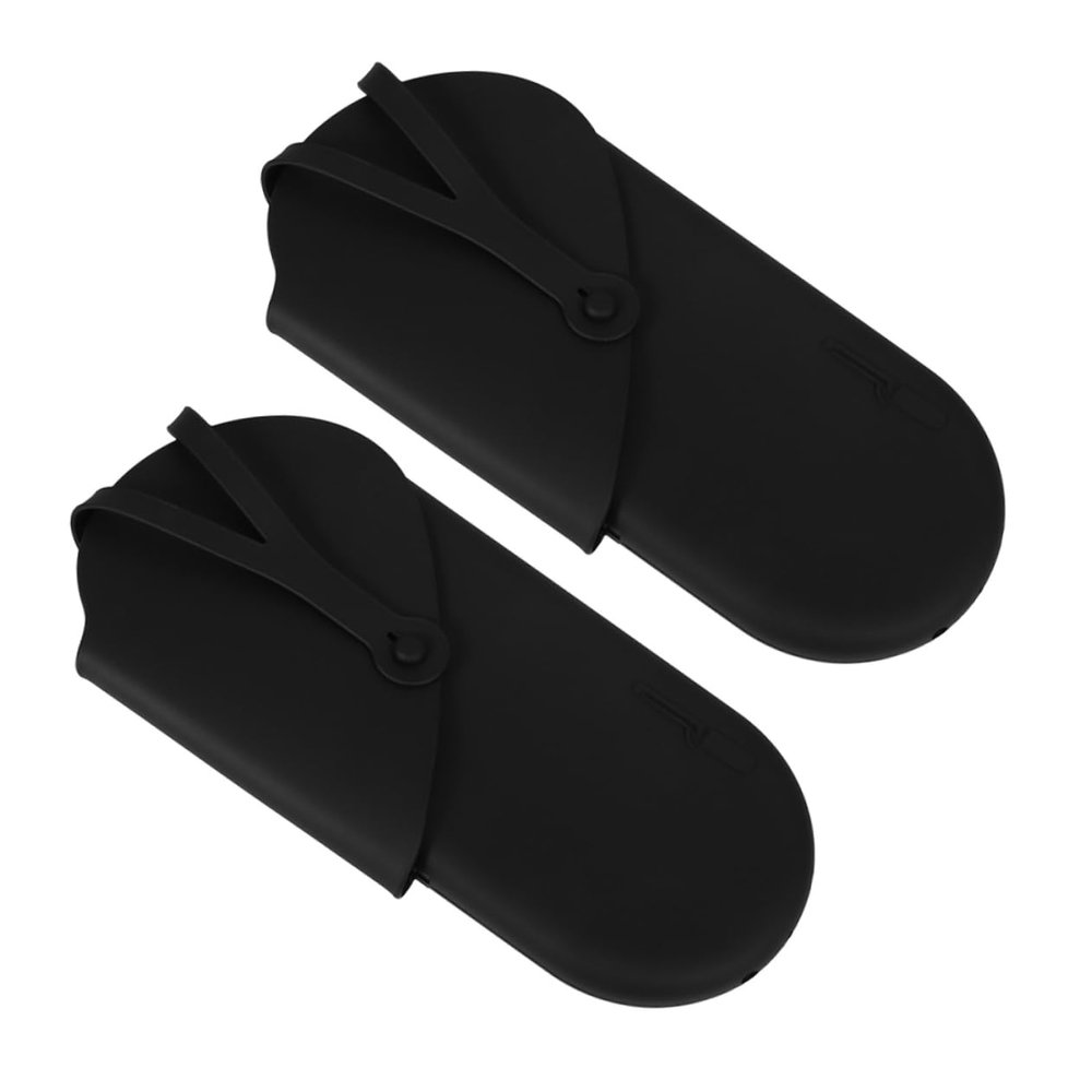 Didiseaon 2pcs Wand Curler Hair Bag Hotel Storage Bag for Hair Styling Tools Heat Insulation Pad