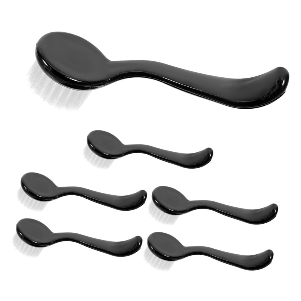 Didiseaon Manual Face Brush Set 6pcs Facial Cleansing Brush Exfoliator for Pore Cleansing