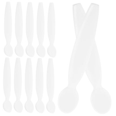 HAPINARY 20pcs Makeup Spatula Tool Small Cream Applicators for Facial Cosmetic Use Sturdy Design for Smooth Application for Creams Lotions Travel-friendly Beauty Accessories