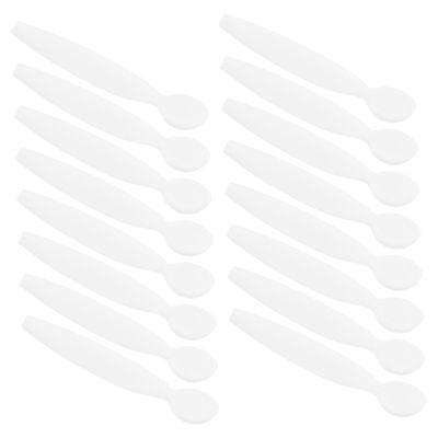 OHPHCALL 20pcs Facial Spatulas and Makeup Spoons for Cream Application Skin-friendly Easy to Clean Lightweight Cosmetic Tools for Women for Beauty Salons and Travel