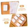 Gogogmee 100% Cotton Exfoliating Face Pads Reusable Makeup Remover Rounds Non-Woven Soft Comfortable for view 2