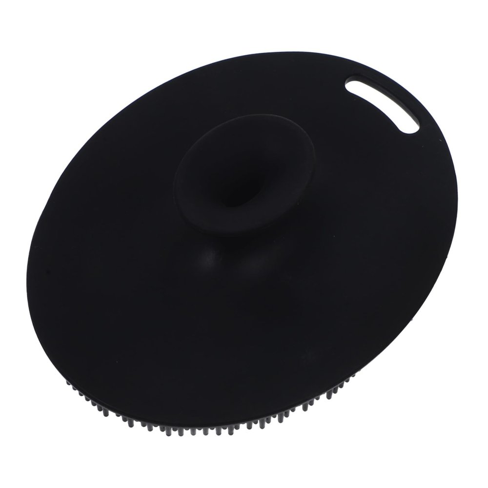 PLAFOPE Facial Cleansing Brush Silicone Exfoliator Face Wash Brush for Blackheads Ergonomic Handle Design