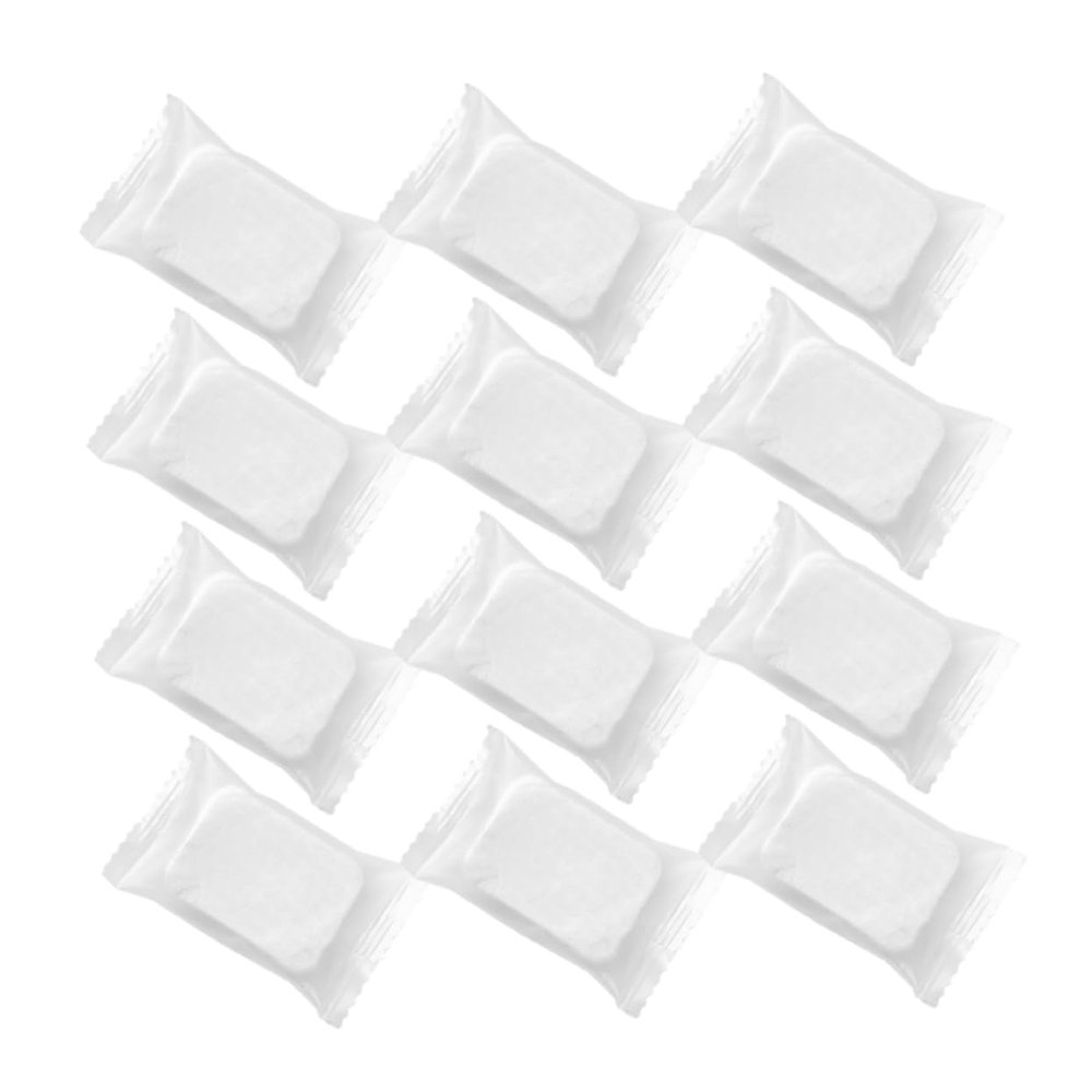 BIUDECO Compressed Non-Woven Face Cleansing Pads Reusable Face Wash Pads for Makeup Removal