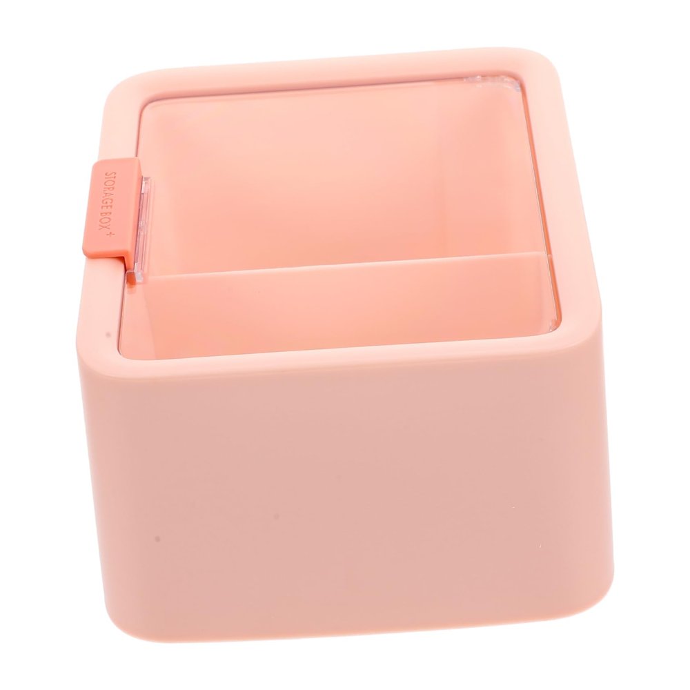 ABOOFAN Cotton Swab Box Makeup Organizer Lids Makeup Case Lipstick Holder Box Bathroom Storage