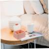 ABOOFAN Cotton Swab Box Makeup Organizer Lids Makeup Case Lipstick Holder Box Bathroom Storage view 2