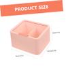 ABOOFAN Cotton Swab Box Makeup Organizer Lids Makeup Case Lipstick Holder Box Bathroom Storage view 3