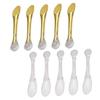 Outanaya Beauty Spoon Set 10pcs Eye Cream Face Makeup Spatulas Skincare Tool Lotion Applicator Perfect for Travel view 1