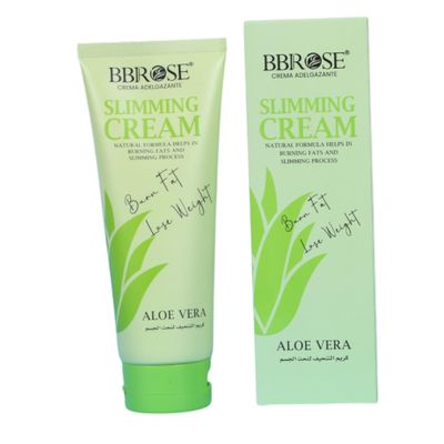 BBROSE Aloe Vera Slimming Cream 236ml - Fat Burning and Skin Firming Gel with Natural Ingredients for Waist, Arms, Thighs | Anti-Cellulite and Hydration