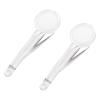 BUTIFULSIC 2pcs Portable Handheld Magnifying Glass Tweezers High-Power Optical Lens for Home Repair Reading and Detailed Inspection Tasks view 1