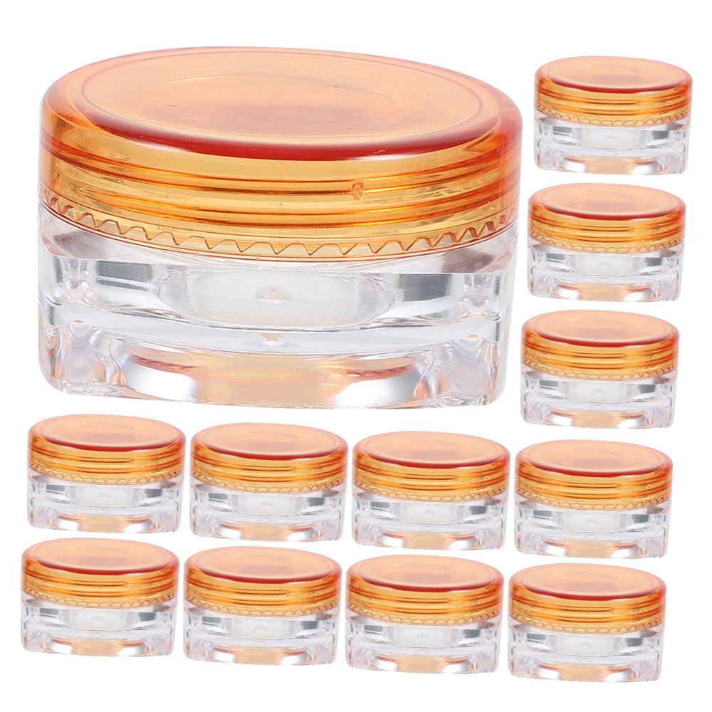 NOLITOY Skincare Containers Set 36pcs Plastic Jars for Creams Ointments Travel Size Lotion Containers Wide Mouth