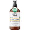 Organic Cuticle & Nail Oil - Repair, Revitalize & Hydrate Cuticles and Nails - Organic Spa Treatment - For Stronger Healthier Nails and Cuticles - 8 Fl Oz With Pump Top view 1