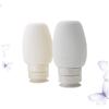 Beatifufu 2pcs Silicone Travel Bottle Refillable Leakproof Toiletries Container Each for Shampoo Lotion and Cosmetics Portable Lightweight Design for Travel and Outdoor Activities view 3
