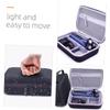 SKISUNO Beard Shaver Bag Travel Essentials Razor Storage Pouch Absorbing Material Easy to Clean Smooth Zipper Compact view 3