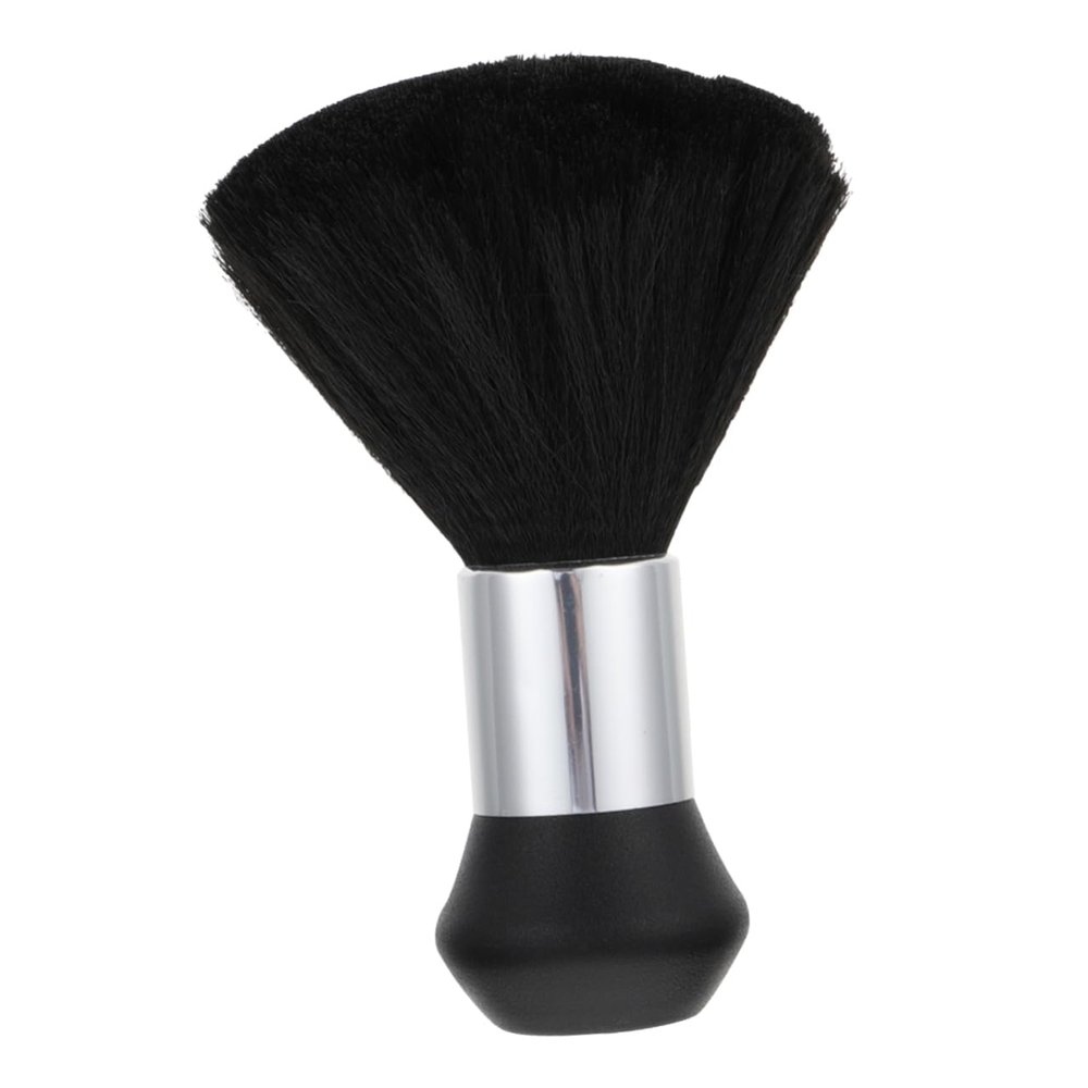 4pcs Black Neck Duster Brush for Barber Cleanup and Hair Cutting
