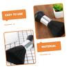 4pcs Black Neck Duster Brush for Barber Cleanup and Hair Cutting view 2