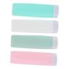 Baluue 4pcs Silicone Travel Bottles Empty Cosmetic Containers Pump Reusable Liquid Dispensers for Travel view 1