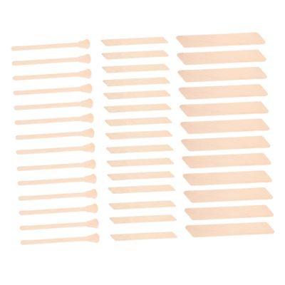 NOLITOY 150pcs Wax Sticks Irregular Shape Body Waxing Strip for Women Hair Wax Stick