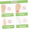 ORFOFE 350pcs Professional Ear Piercing Cleaners Ear Floss for Daily Use Comfortable Hole Cleaning Lines Easy Application Suitable for Men and Women view 4