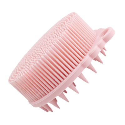 Outanaya Bath Brush Dual-Sided Silicone Body Scrubber for Gentle Cleaning and Massaging for Boy Girl and Boys and Girls for Bath and Cradle Cap Care
