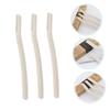 Beatifufu 3pcs Eyebrow Scraper Brow Razor Dermaplaning Razor Eyebrow Grooming Kit Shaper Razor Reusable Razor Facial Hair Razor Trimmer for Make up Kit Makeup Shaver Stainless Steel view 3