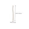 Beatifufu 3pcs Eyebrow Scraper Brow Razor Dermaplaning Razor Eyebrow Grooming Kit Shaper Razor Reusable Razor Facial Hair Razor Trimmer for Make up Kit Makeup Shaver Stainless Steel view 4