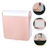 HONMEET Large Capacity Makeup Organizer Mirror Vanity Organizer Cosmetic Storage Container view 3