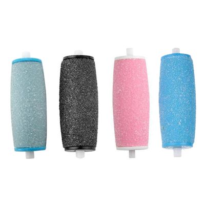 Beatifufu Foot File Roller 10pcs Coarse Roller Heads for Pedi Machine Electronic Foot File Accessory